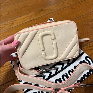 Marc Jacobs Leather Snapshot Crossbody Bag